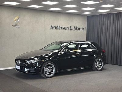 Sort Brugt 2020 Mercedes A250 AMG line Hatchback | 254.600 kr. (Fair pris)