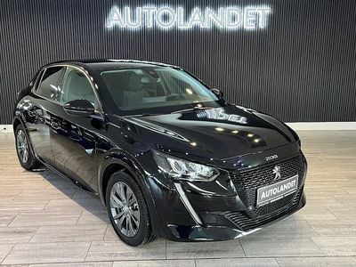 Brugt Peugeot e-208 Allure 100 kW (136 HK) 2021 Sortmetal Hatchback