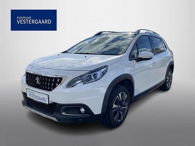 Hvid Brugt 2019 Peugeot 2008 Prestige SUV | 114.600 kr. (Lidt for dyr)