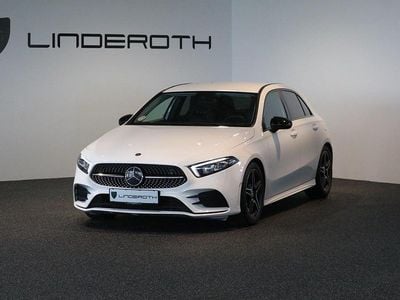 Hvid Brugt 2019 Mercedes A220 AMG line Hatchback | 280.000 kr. (Fair pris)