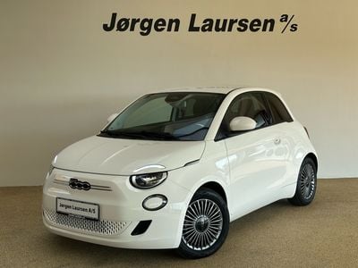 Hvid Brugt 2022 Fiat 500e Icon Hatchback | 124.800 kr. (Fair pris)
