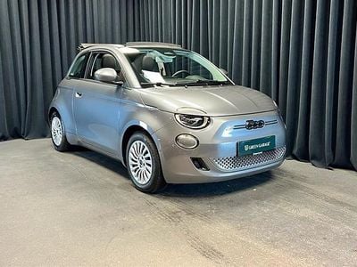 Grå Brugt 2023 Fiat 500e Icon Cabriolet | 159.900 kr. (Lidt for dyr)