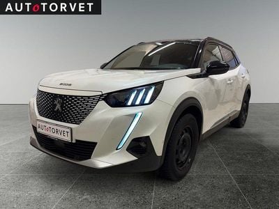 Brugt Peugeot e-2008 GT 100 kW (136 HK) 2021 Hvidmetal SUV