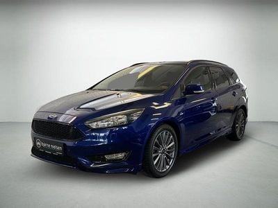 Beige Brugt 2018 Ford Focus ST-Line Stationcar | 129.900 kr. (God pris)