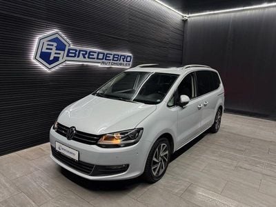 Hvid Brugt 2017 VW Sharan Sound MPV | 274.500 kr.