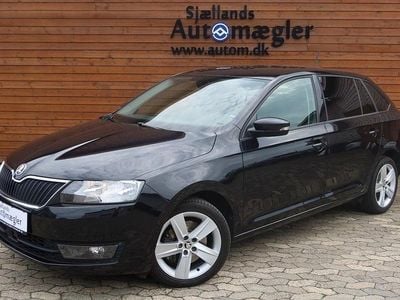 Sort Brugt 2017 Skoda Rapid Ambition Hatchback | 125.000 kr. (Fair pris)