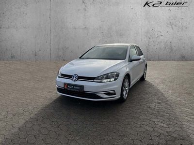 Hvid Brugt 2017 VW Golf VII Highline Hatchback | 174.800 kr. (Fair pris)