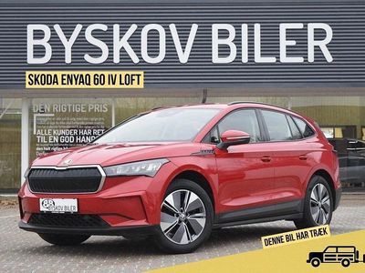 Brugt Skoda Enyaq iV Loft 131 kW (179 HK) 2022 Rødmetal SUV