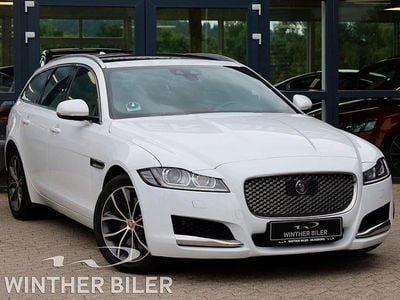 Hvid Brugt 2018 Jaguar XF Sportbrake Portfolio Stationcar | 299.900 kr.