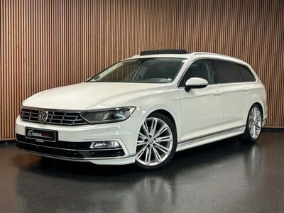 Hvid Brugt 2016 VW Passat R-line Stationcar | 214.995 kr. (Dyr)