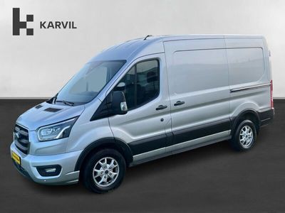 Sølvmetal Brugt 2019 Ford Transit Limited Van | 159.900 kr.