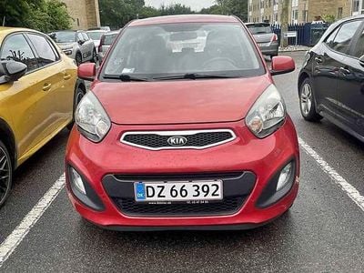 Rød Brugt 2013 Kia Picanto Hatchback | 45.000 kr.