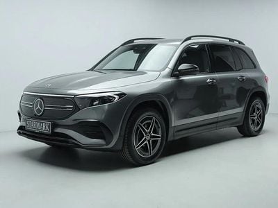 Grå Brugt 2023 Mercedes EQB350 AMG Line Premium SUV | 389.900 kr. (Lidt for dyr)