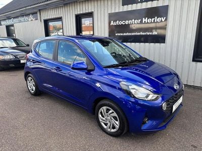 Mørkblåmetal Brugt 2021 Hyundai i10 Advanced Hatchback | 84.900 kr. (Fair pris)