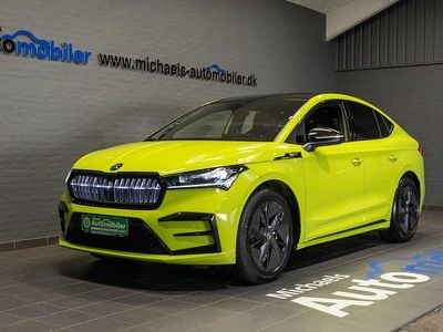 Brugt Skoda Enyaq iV RS 250 kW (340 HK) 2024 Gul SUV