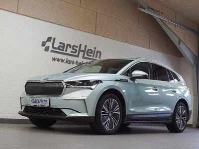 Sølvmetal Brugt 2023 Skoda Enyaq iV Lodge SUV | 299.800 kr. (Lidt for dyr)