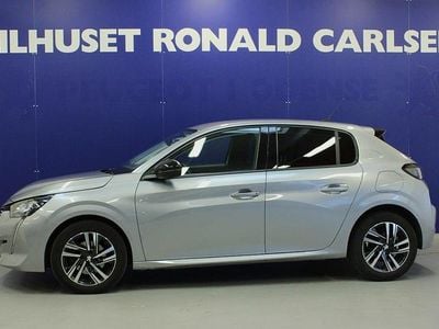Sølvmetal Brugt 2023 Peugeot 208 Allure Hatchback | 154.900 kr. (Fair pris)