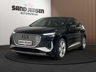 Sortmetal Brugt 2023 Audi Q4 Sportback e-tron S-Line SUV | 309.900 kr.