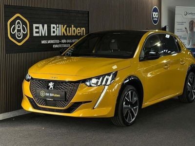 Brugt 2021 Peugeot e-208 GT Hatchback | 147.900 kr. (God pris)