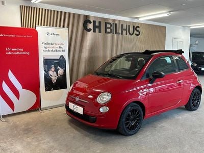 Rød Brugt 2012 Fiat 500C Cabriolet | 44.500 kr. (God pris)