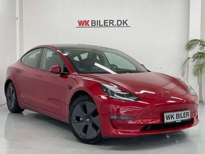 Rødmetal Brugt 2020 Tesla Model 3 Long Range Sedan | 199.800 kr. (Fair pris)