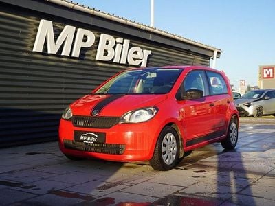 Brugt Skoda Citigo Active 60 HK (44 kW) 2013 Rød Hatchback