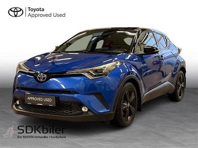 Hydro blue/astral black Brugt 2017 Toyota C-HR Multidrive S SUV | 119.900 kr. (Super pris)