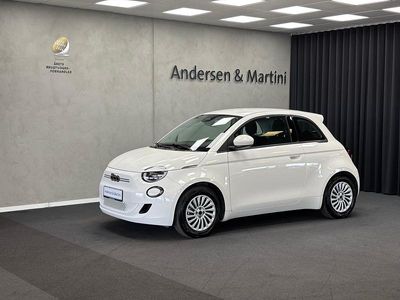 Hvid Brugt 2023 Fiat 500e Icon Hatchback | 128.900 kr. (Fair pris)