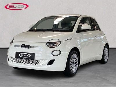Ice white Brugt 2023 Fiat 500e Icon Hatchback | 115.100 kr. (God pris)