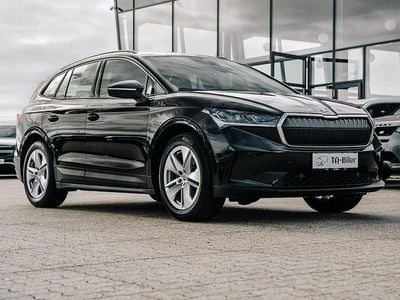 Sortmetal Brugt 2022 Skoda Enyaq iV Loft SUV | 209.900 kr. (Fair pris)