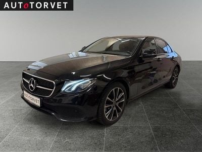 Sort Brugt 2018 Mercedes E220 Sedan | 234.700 kr.