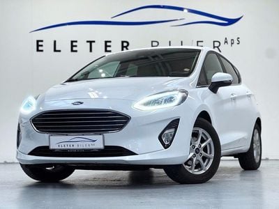 Hvid Brugt 2020 Ford Fiesta Titanium Hatchback | 79.900 kr. (God pris)