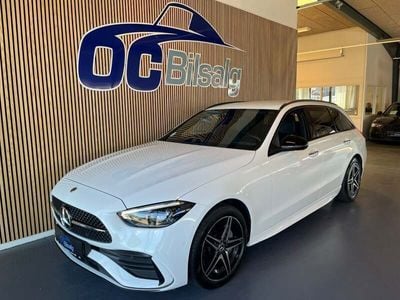 Hvidmetal Brugt 2023 Mercedes C300e AMG line Stationcar | 469.900 kr. (Fair pris)