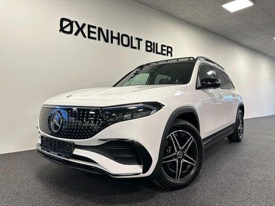 Hvid Brugt 2024 Mercedes EQB300 AMG line SUV | 399.900 kr.