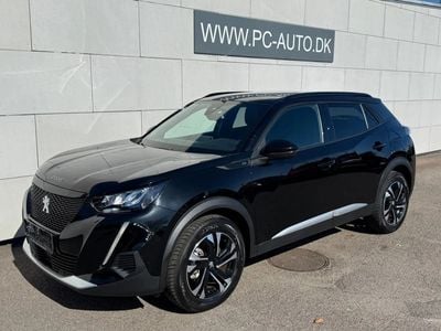 Sort Brugt 2023 Peugeot e-2008 Allure SUV | 144.900 kr. (God pris)