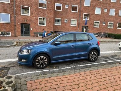 Blåmetal Brugt 2017 VW Polo Hatchback | 69.995 kr. (God pris)
