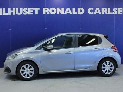 Brugt Peugeot 208 Envy 82 HK (60 kW) 2018 Sølvmetal Hatchback