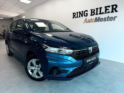 Blå Brugt 2021 Dacia Sandero Essentiel Hatchback | 109.800 kr. (Fair pris)