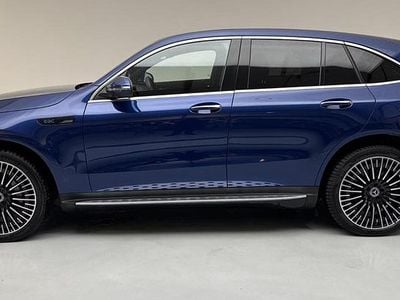 Blåmetal Brugt 2020 Mercedes EQC400 AMG line SUV | 379.900 kr. (Lidt for dyr)