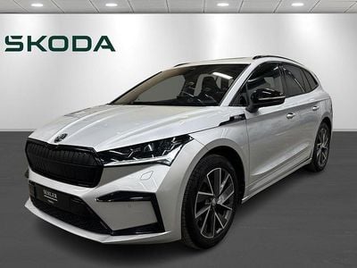 Brugt Skoda Enyaq iV SportLine 131 kW (179 HK) 2021 Sølvmetal SUV