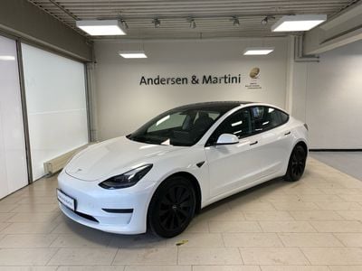 Hvidmetal Brugt 2022 Tesla Model 3 Sedan | 198.800 kr. (Fair pris)