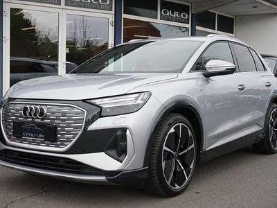 Sølvmetal Brugt 2023 Audi Q4 e-tron S-Line SUV | 429.900 kr. (Dyr)