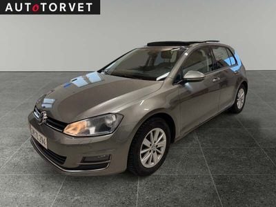 Champagnemetal Brugt 2013 VW Golf VII Highline Hatchback | 89.700 kr. (God pris)
