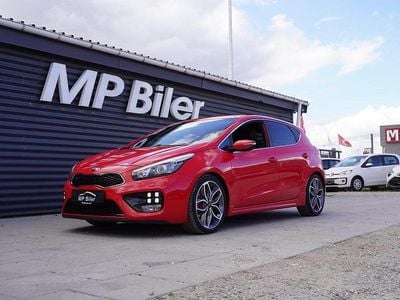 Rød Brugt 2017 Kia Ceed GT Advance Hatchback | 149.900 kr.