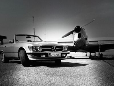 Guld Brugt 1985 Mercedes SL500 | 385.000 kr.