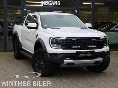 Hvid Brugt 2023 Ford Ranger Raptor Afhentning | 349.900 kr.