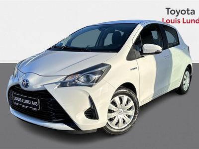 brugt Toyota Yaris Hybrid 1,5 Hybrid E-CVT 100HK 5d Trinl. Gear A+++