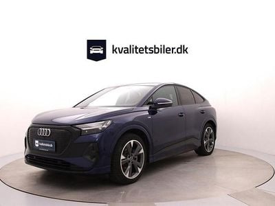 Blåmetal Brugt 2022 Audi Q4 Sportback e-tron S-Line SUV | 269.900 kr. (God pris)