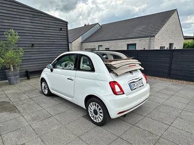 Brugt Fiat 500C Lounge 80 HK (58 kW) 2016 Hvid Cabriolet