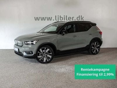 Grøn Brugt 2021 Volvo XC40 Ultimate SUV | 319.800 kr. (Fair pris)